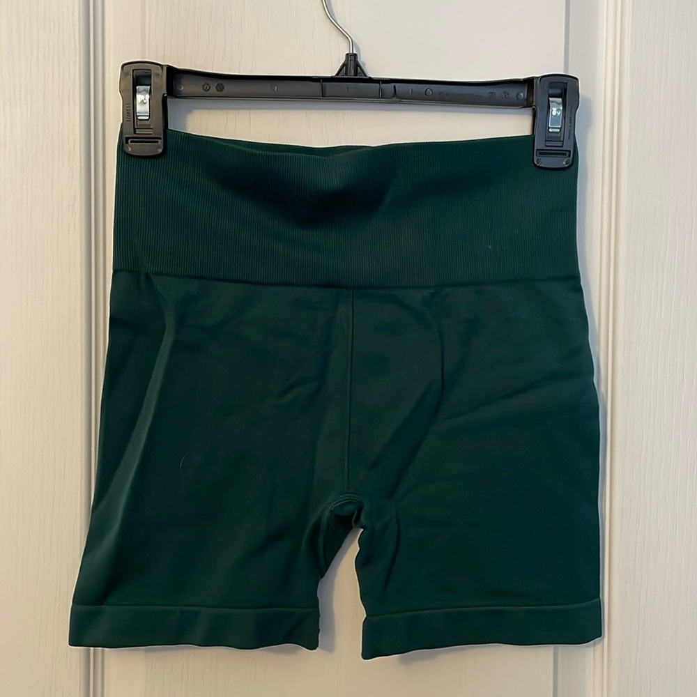 Zyia Hunter Green Hustle Shorts